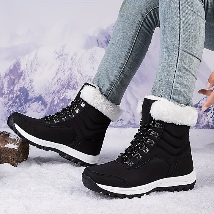 High-quality thermal hiking boots for women