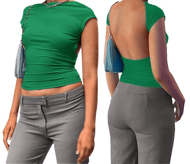 Fitting Top - Casual Basic - Soft and Stretchy Material - Perfect for Everyday Use