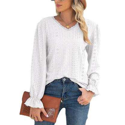 Star Blouse | Loose Blouse with V-neck