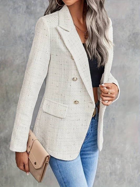 Abigail - long-sleeved blazer with lapel collar