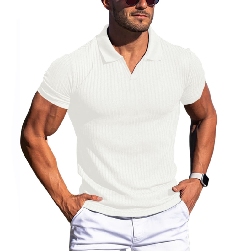 Elegant men's polo shirt