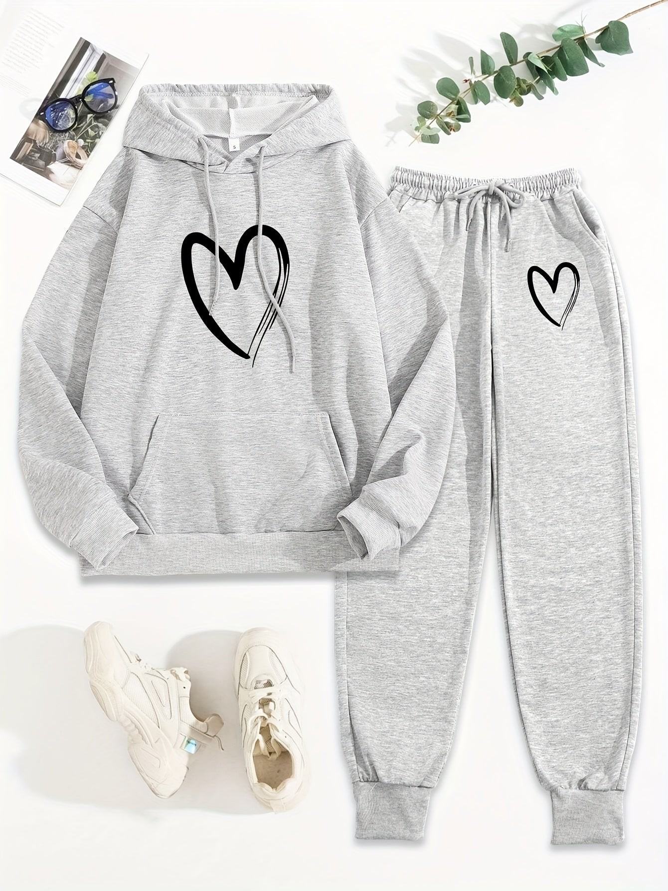 Emma - Women's Casual Cotton Hoodie and Jogging Set