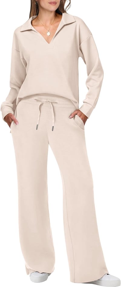 Jess-Mode | Casual Sweater & Pants Travel & Lounge Set