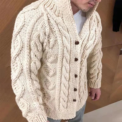 Wendel Sweater | Men's Knitted Button Sweater