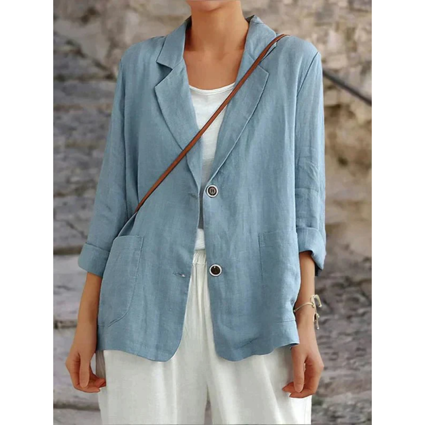 Sophie | Stylish linen blazer