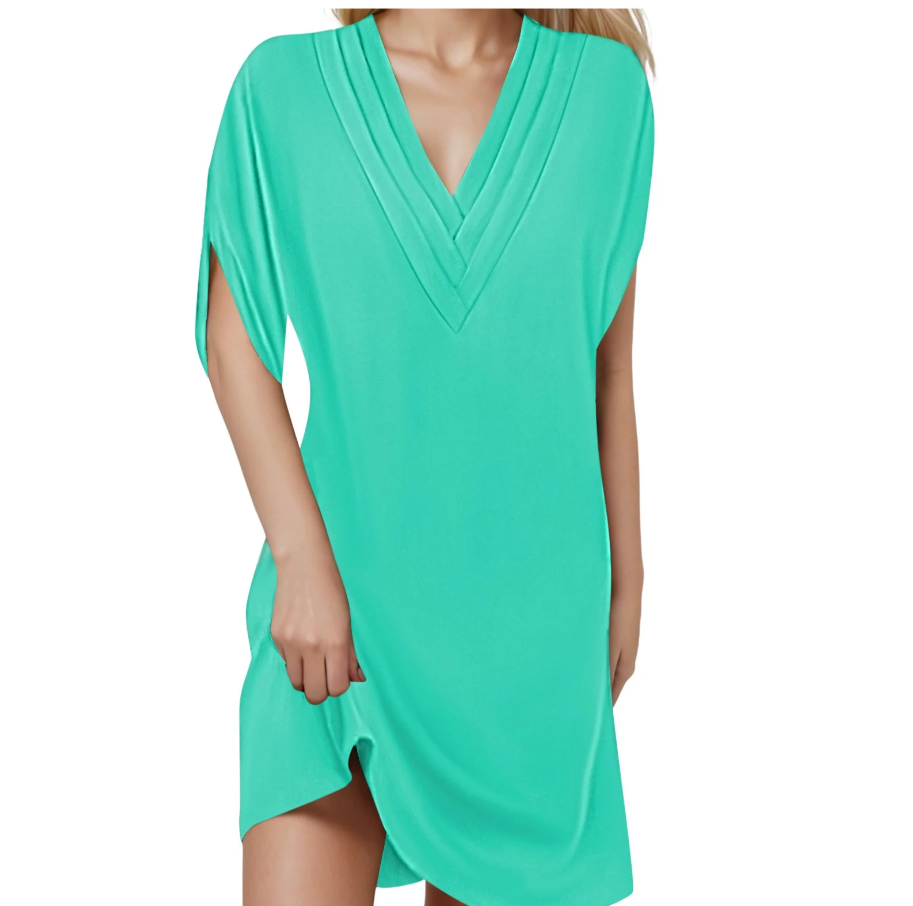 Jeanne™ | Elegant V-neck dress