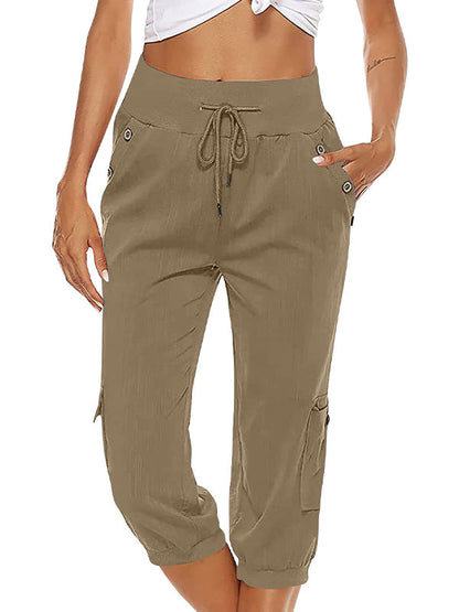 Ailsa - Comfortable cropped pants