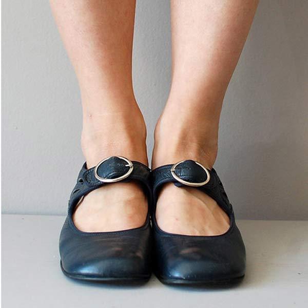 Anika | Vintage round toe shoes