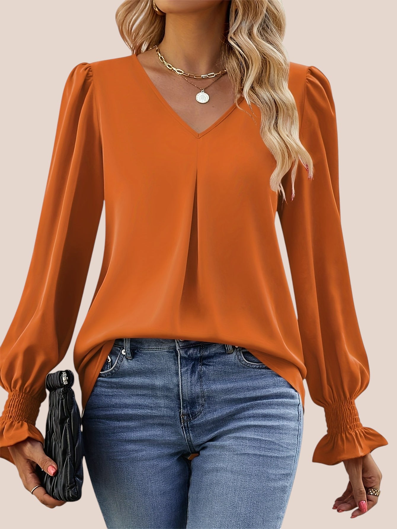 Hlena™ | Elegant Autumn Blouse