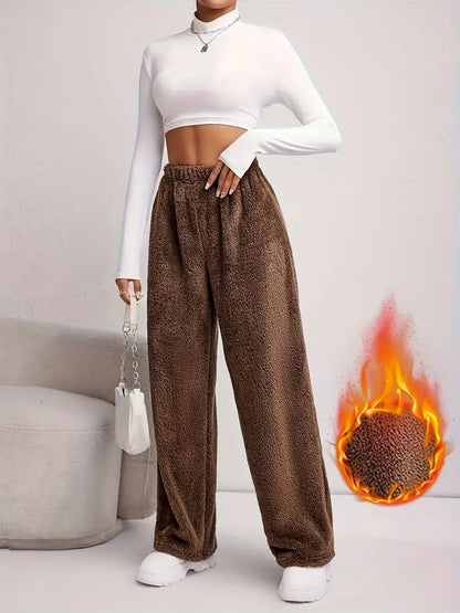 Tashi - High-waisted elastic pants for women