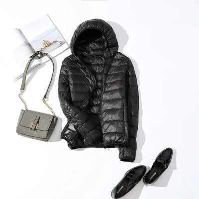 Aylin - warm fall jacket with hood