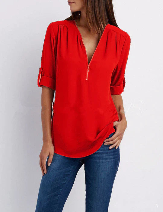 Ladies Blouse - Casual - Light and Breathable - Suitable for Daily Use