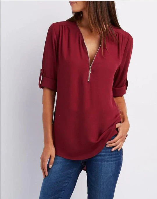 Ladies Blouse - Casual - Light and Breathable - Suitable for Daily Use