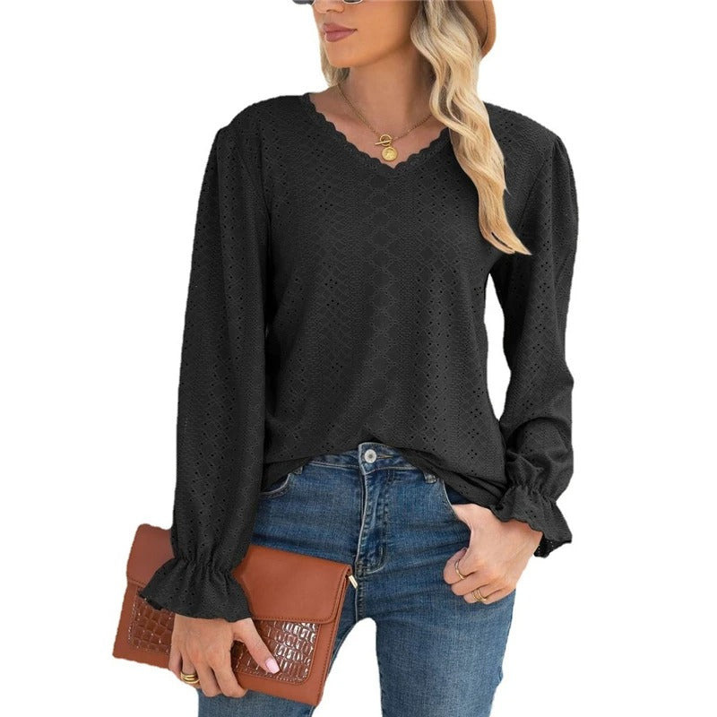 Star Blouse | Loose Blouse with V-neck