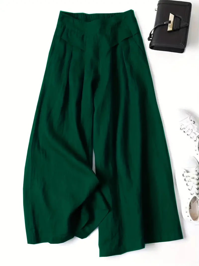 Alexa - Elegant wide-leg pants