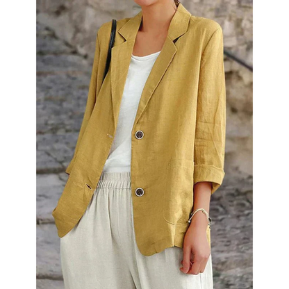 Sophie | Stylish linen blazer