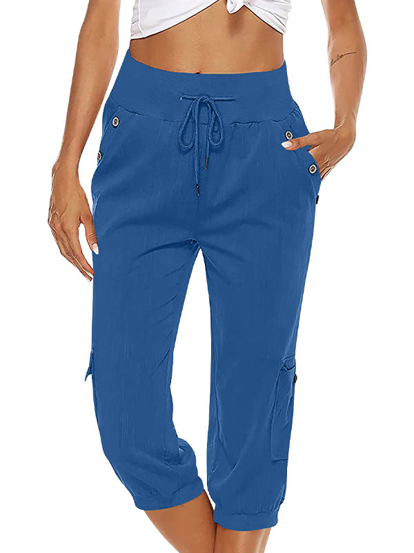 Ailsa - Comfortable cropped pants