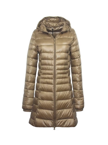 - Long padded jacket