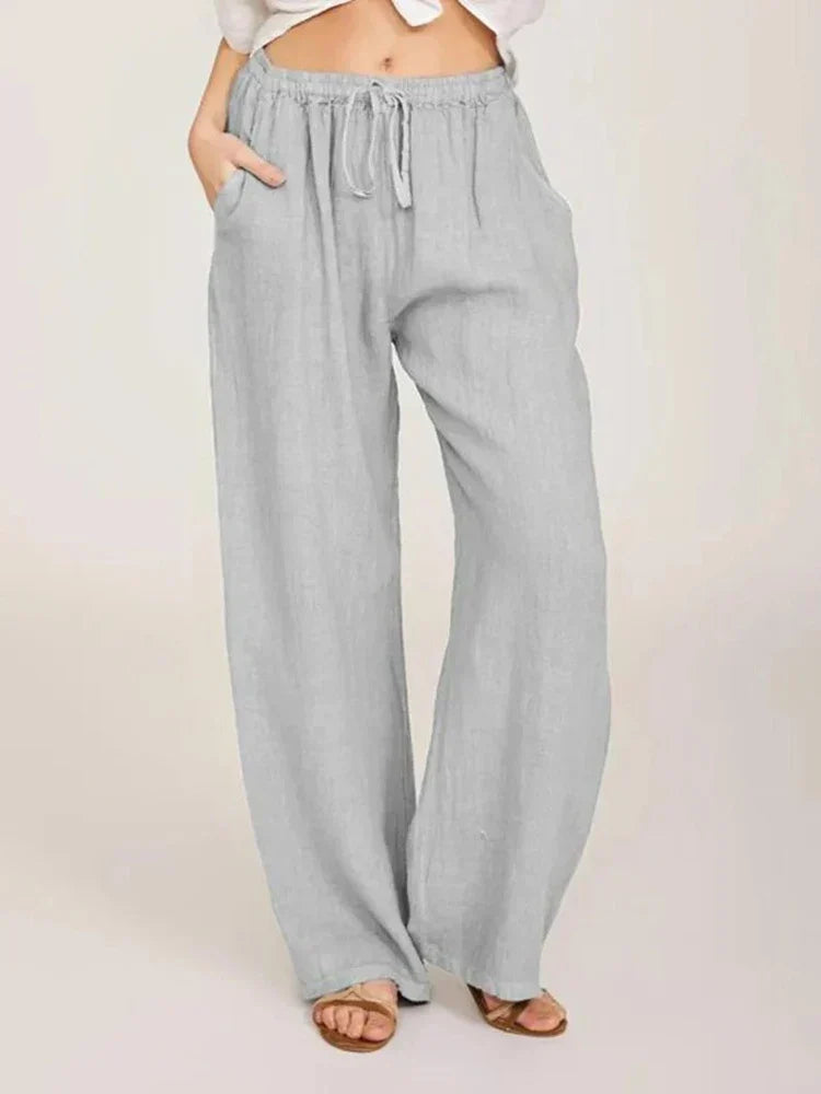 Virginia - Cotton linen pants