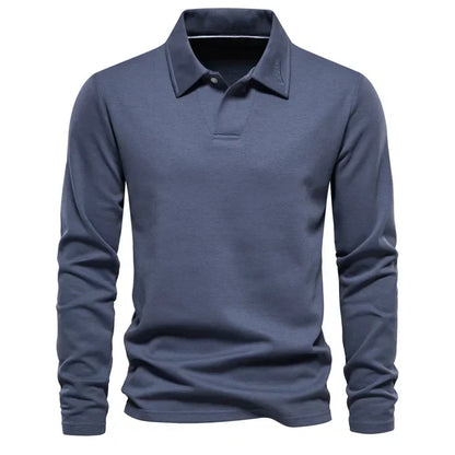 Yarno Blouse | Men's Long Sleeve Polo Blouse