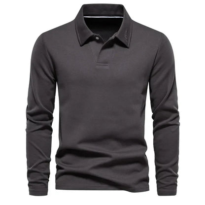 Yarno Blouse | Men's Long Sleeve Polo Blouse