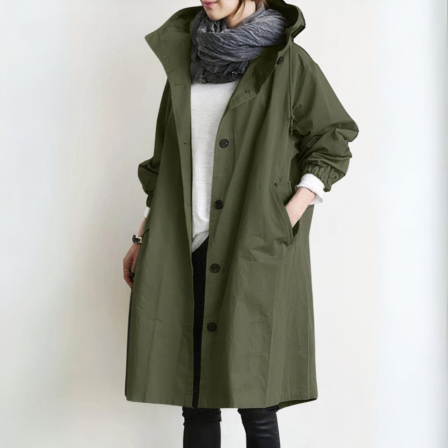 Trench coat with windbreaker - Albina