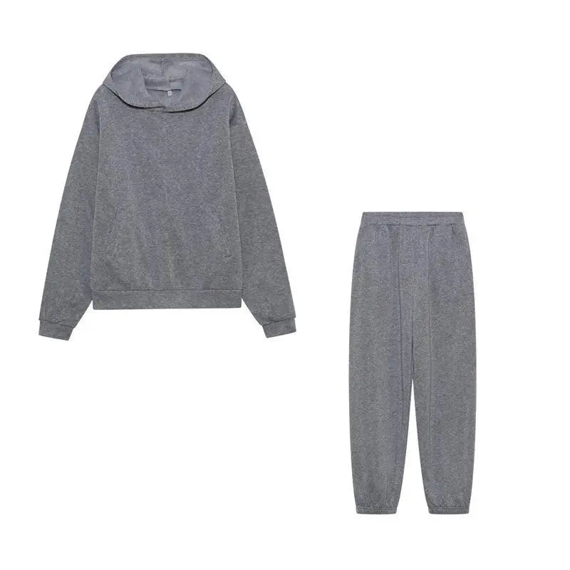 Thickened long-sleeved sweater and pants set of 2 - Alessia