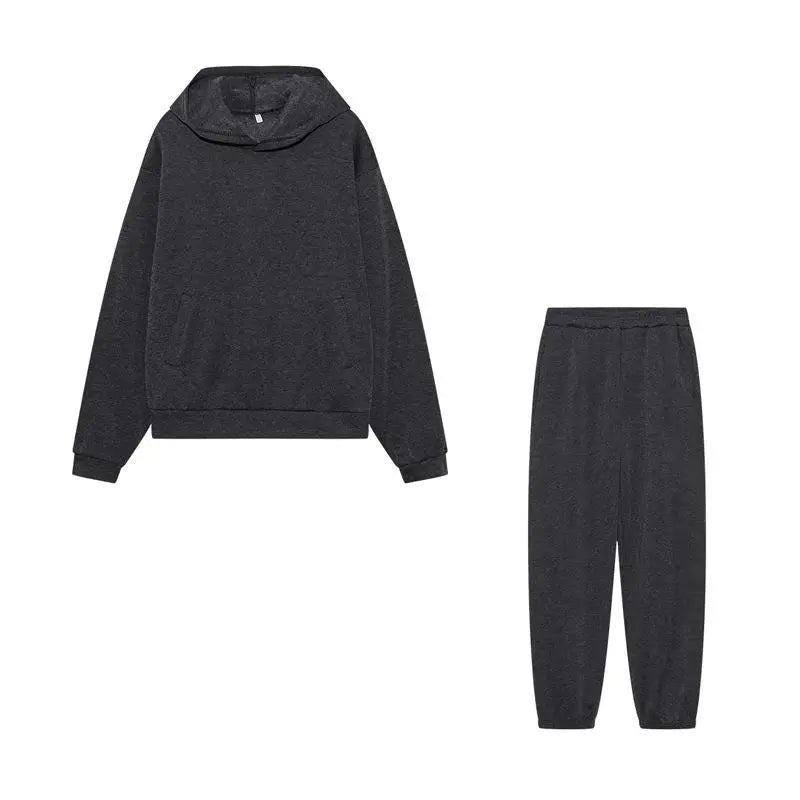 Thickened long-sleeved sweater and pants set of 2 - Alessia