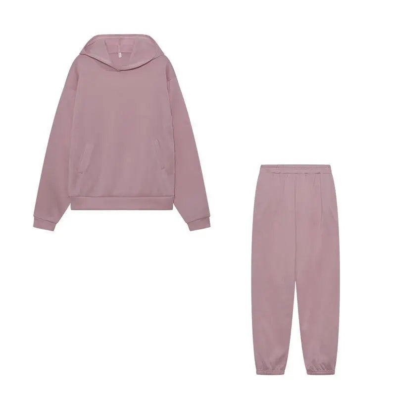 Thickened long-sleeved sweater and pants set of 2 - Alessia