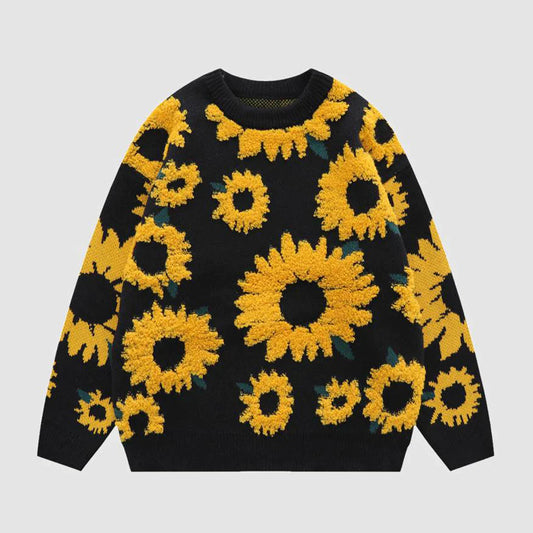 Sunflower knitted sweater - Amity