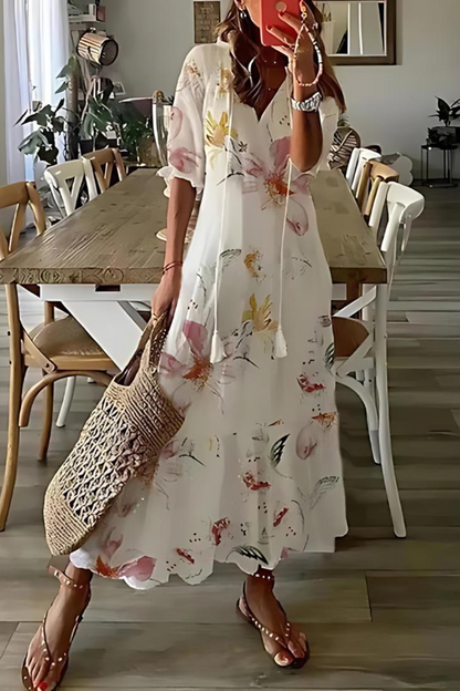 Anouk - Long Elegant Floral Dress