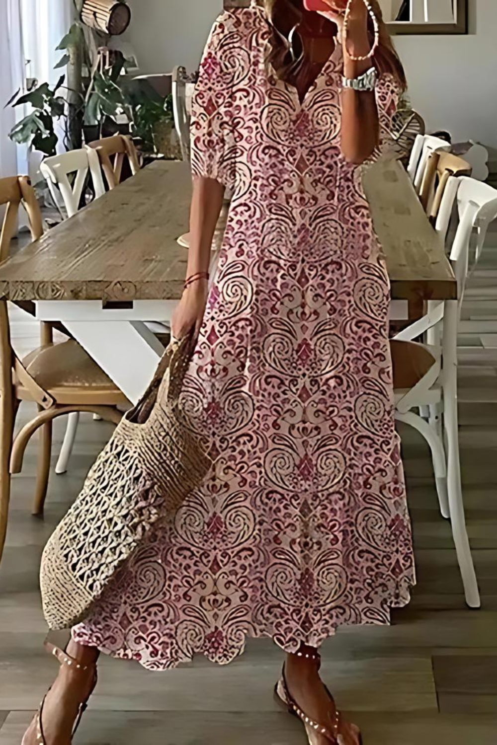 Anouk - Long Elegant Floral Dress