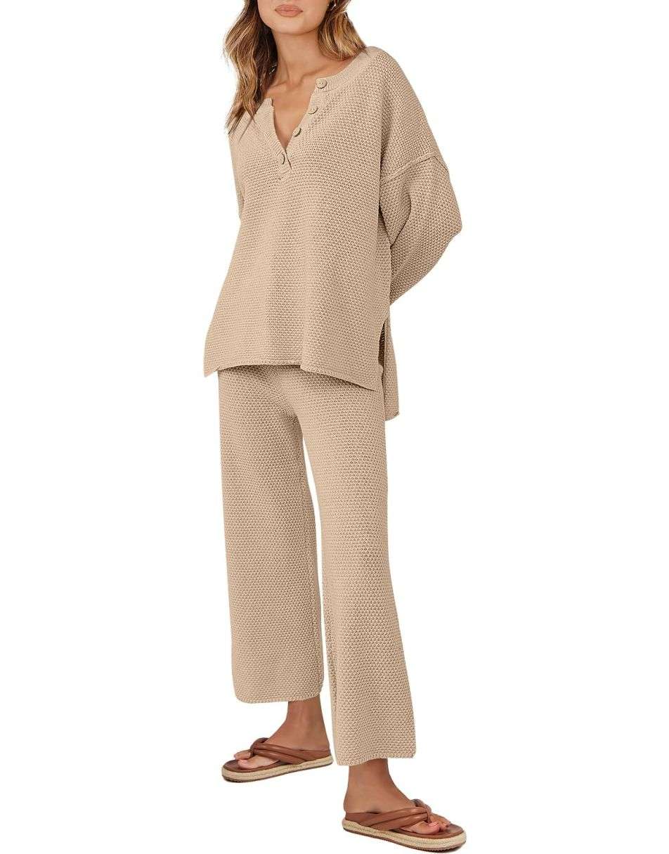 Nina - Women's Oversized Knit Lounge Set