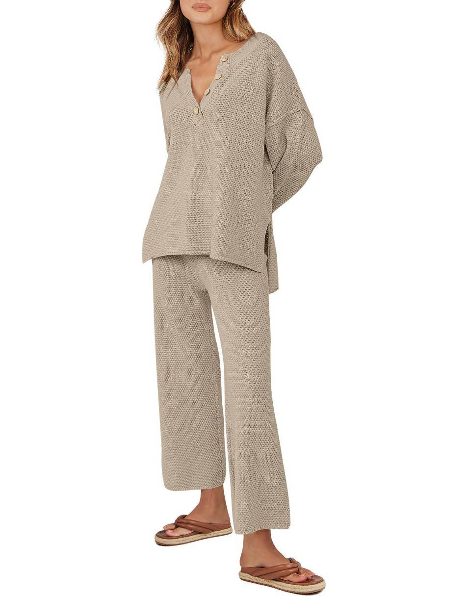 Nina - Women's Oversized Knit Lounge Set