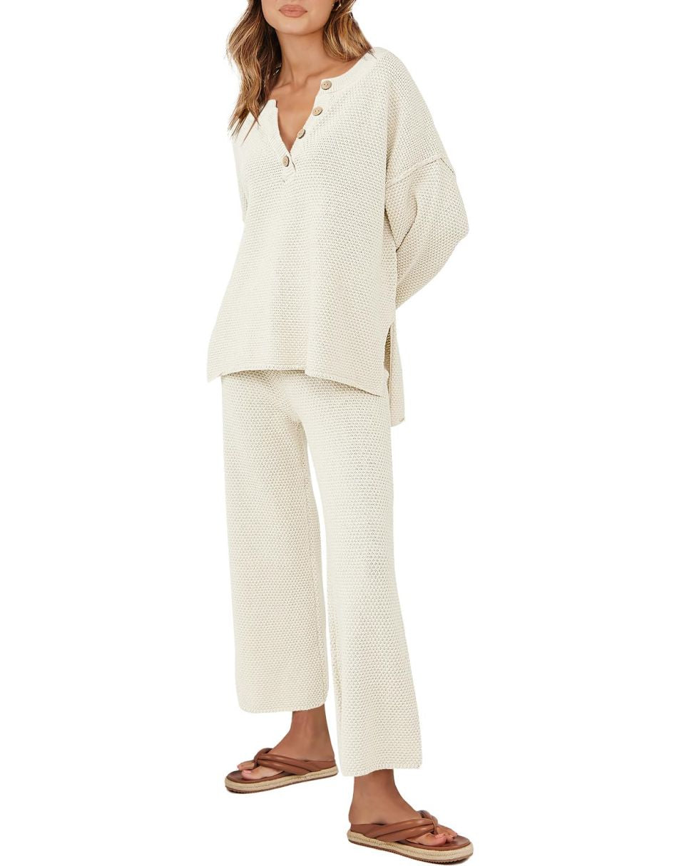 Nina - Women's Oversized Knit Lounge Set