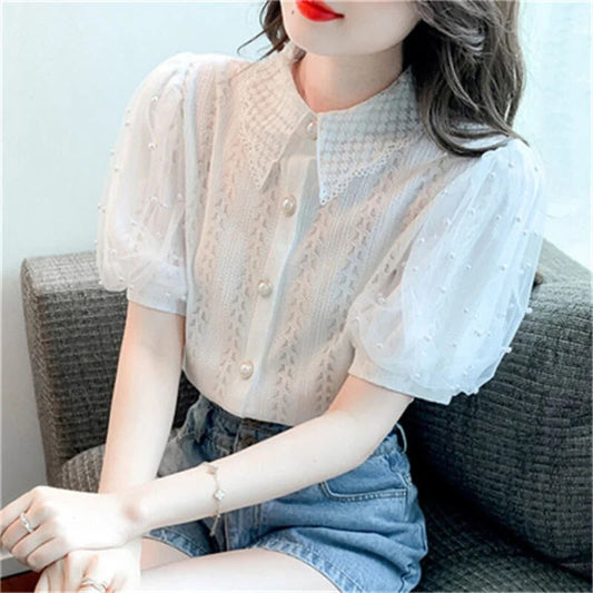 Yessy - Lace blouse for women