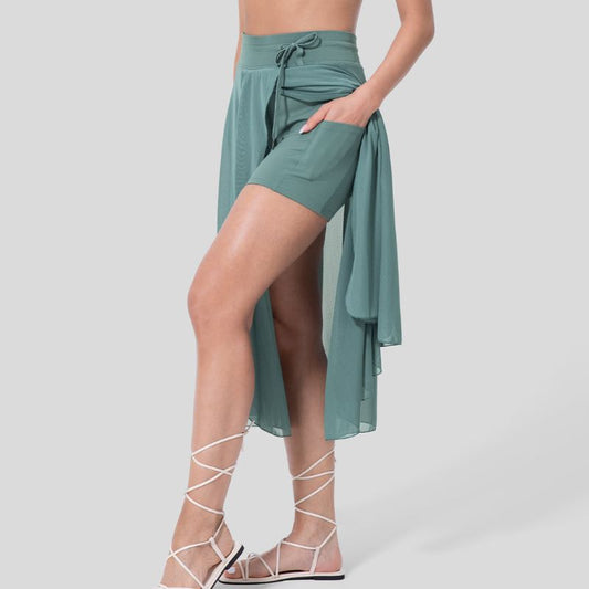 2-in-1 midi skirt - Arlet