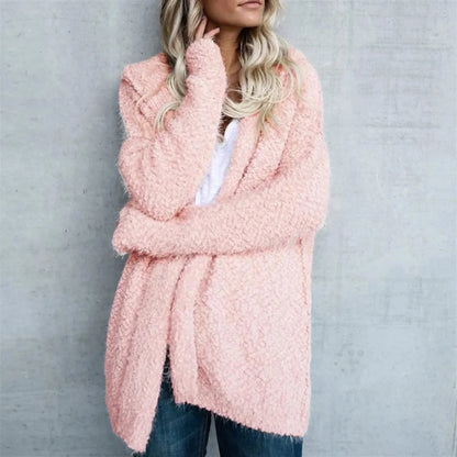 Oversized teddy jacket for women - Aubrie