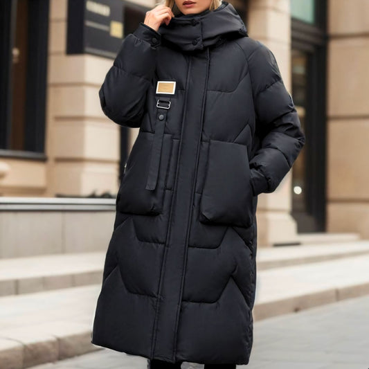 Long winter parka jacket for women - Axella