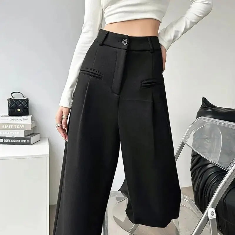 Nina - Versatile and Stylish Autumn High Waisted Pants for Women