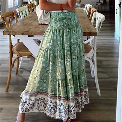 Agata - Elegant bohemian skirt