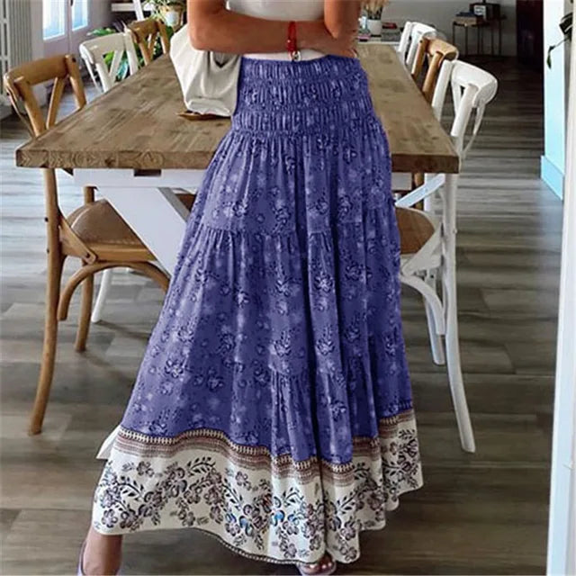 Agata - Elegant bohemian skirt