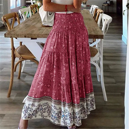 Agata - Elegant bohemian skirt