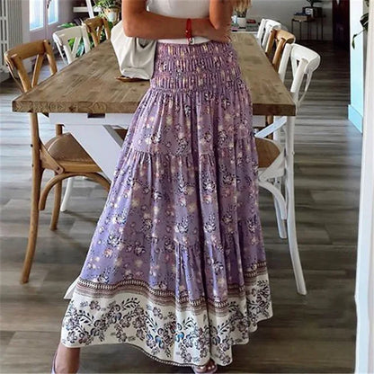 Agata - Elegant bohemian skirt