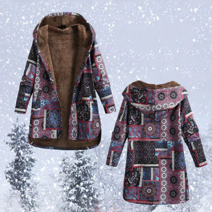 Whitney Coat | Stylish Boho Winter Coat with Hood