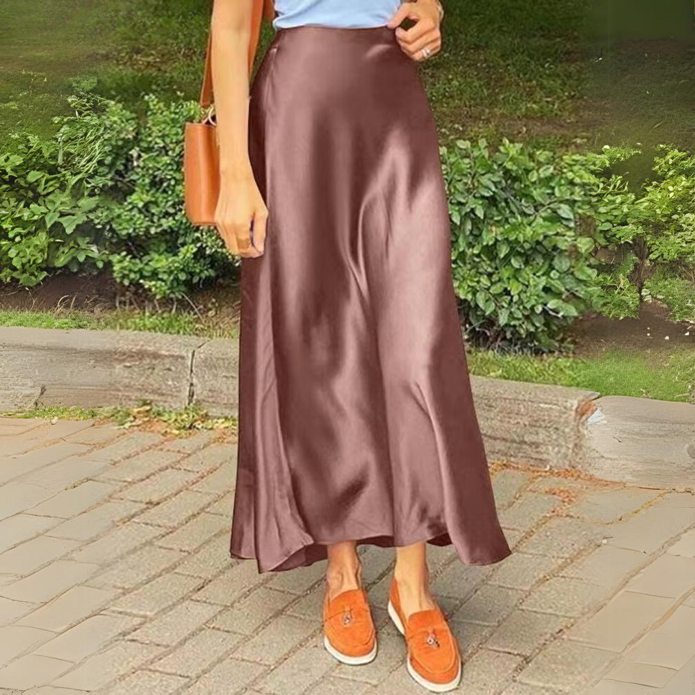 Aitana - Elegant Satin Skirt