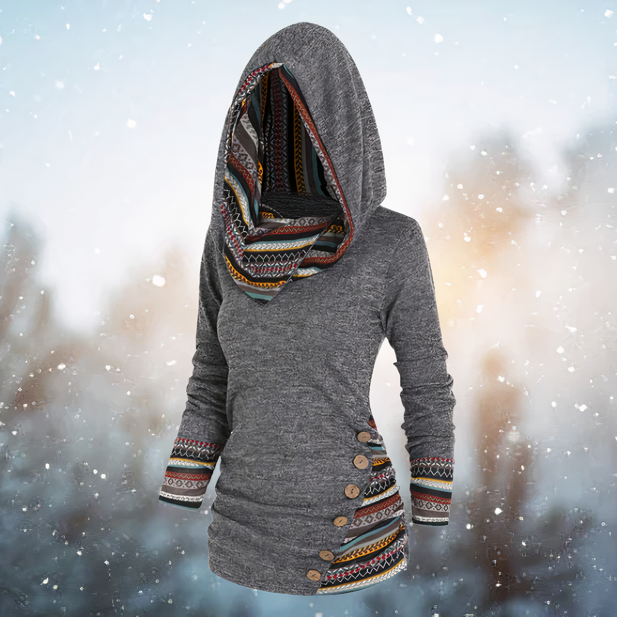 Jess | Stylish tribal hoodie