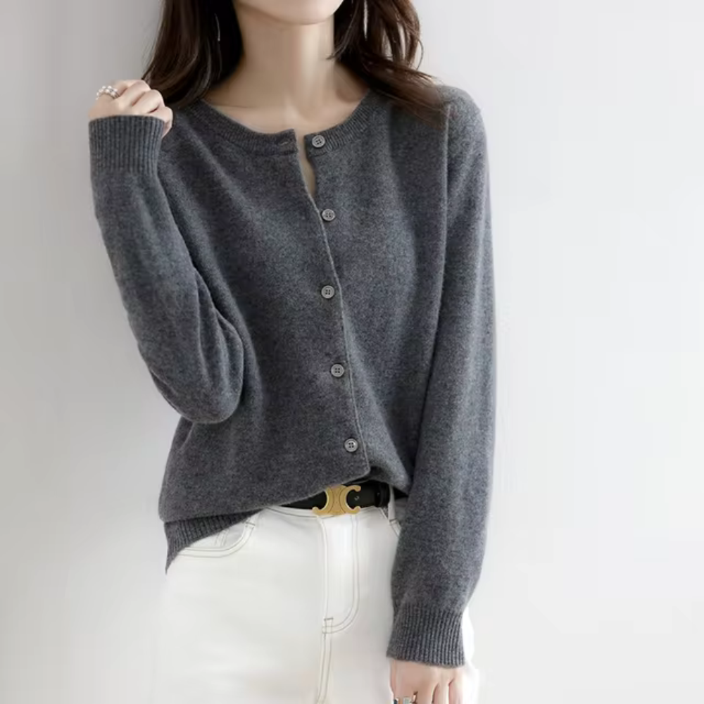 Aretha - Comfortable cardigan jumper