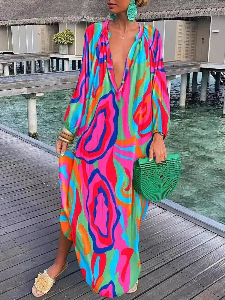 Ariane - Colourful Women's Dress