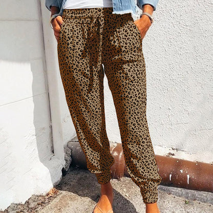 Lucie - Leopard print pants